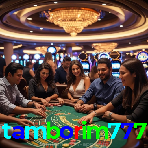 A Emoção das Máquinas Slots no tamborim777
